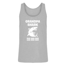 Mens Grandpa Shark Jersey Tank Top