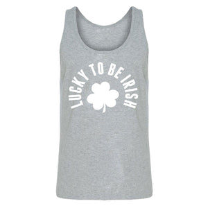 Tank Lucky to be Irish Mens Jersey Tank Top