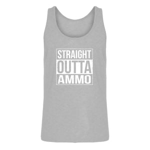 Mens Straight Outta Ammo Jersey Tank Top