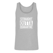 Mens Straight Outta Quarantine Jersey Tank Top
