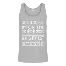 Tank Im on the Naughty List Mens Jersey Tank Top