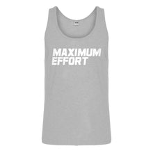 Tank Maximum Effort Mens Jersey Tank Top