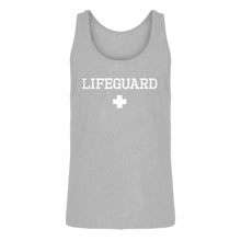 Mens Lifeguard Jersey Tank Top