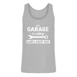 Mens The Garage is Calling Jersey Tank Top