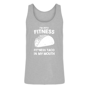 Tank Fitness Taco Mens Jersey Tank Top