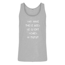 Tank No Great Women Artists Mens Jersey Tank Top