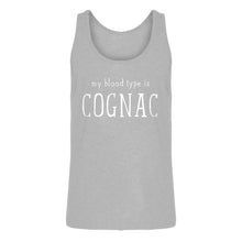 Mens My Blood Type is Cognac Jersey Tank Top