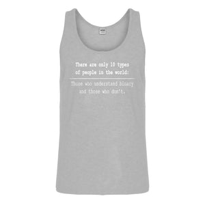 Tank 10 Types of People Mens Jersey Tank Top