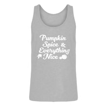 Mens Pumpkin Spice and Everything Nice Jersey Tank Top