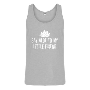 Tank Say Aloe to my Little Friend Mens Jersey Tank Top