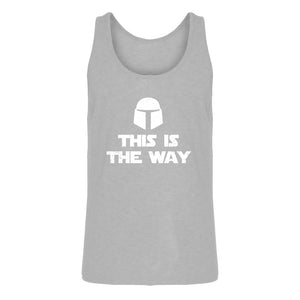 Mens This is the Way Jersey Tank Top