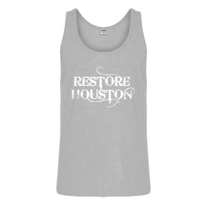 Tank Restore Houston Mens Jersey Tank Top