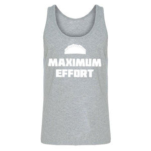 Tank Maximum Effort Taco Mens Jersey Tank Top