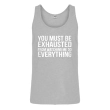 Tank You Must be Exhausted Mens Jersey Tank Top