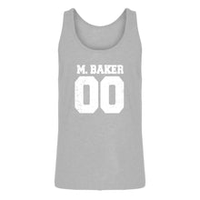 Mens M. BAKER 00 Jersey Tank Top