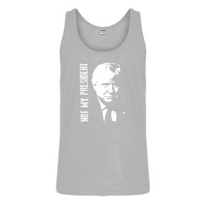 Tank Not My President Donald Trump Mens Jersey Tank Top