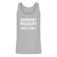 Mens Support Wildlife Raise Girls Jersey Tank Top