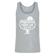 Tank Margaritas Made Me Do It Mens Jersey Tank Top