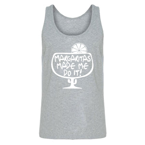 Tank Margaritas Made Me Do It Mens Jersey Tank Top