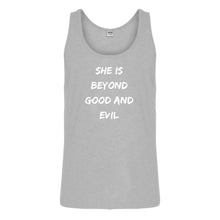 Tank She is Beyond Good and Evil Mens Jersey Tank Top