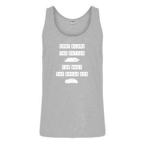 Tank Don’t Blame the Butter Mens Jersey Tank Top