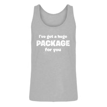 Mens I've got a huge package for you. Jersey Tank Top