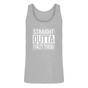 Mens Straight Outta Fawlty Towers Jersey Tank Top