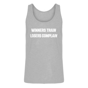 Mens Winners Train, Losers Complain Jersey Tank Top