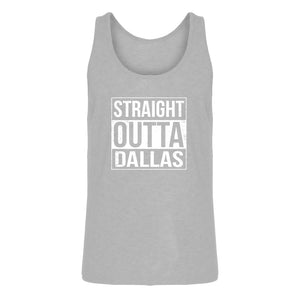 Mens Straight Outta Dallas Jersey Tank Top