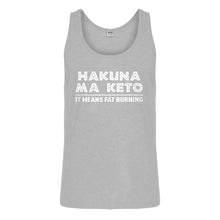 Tank Hakuna Ma Keto Mens Jersey Tank Top