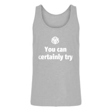 Mens You Can Certainly Try DnD Jersey Tank Top