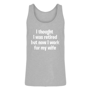 Mens I Thought I was Retired Jersey Tank Top