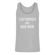 Tank Sleep Deprived and Dead Inside Mens Jersey Tank Top