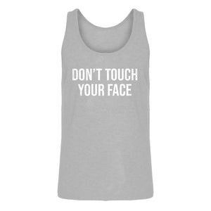 Mens DON'T TOUCH YOUR FACE Jersey Tank Top
