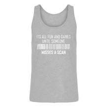 Tank Its All Fun and Games Until Someone Misses a Scan Mens Jersey Tank Top