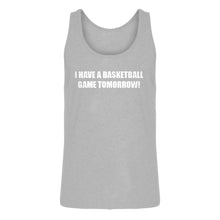 Mens Basketball Game Tomorrow Jersey Tank Top
