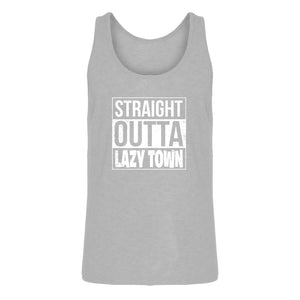 Mens Straight Outta Lazy Town Jersey Tank Top