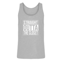 Mens Straight Outta the Closet Jersey Tank Top