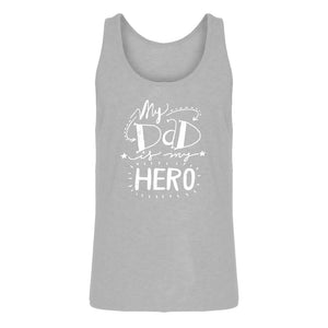 Tank My Dad is My Hero Mens Jersey Tank Top