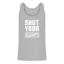 Tank Shut Your Face Mens Jersey Tank Top