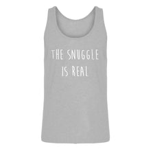 Mens The Snuggle is Real Jersey Tank Top