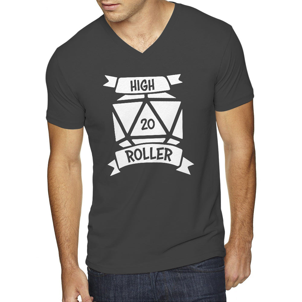 Mens High Roller V-Neck T-shirt