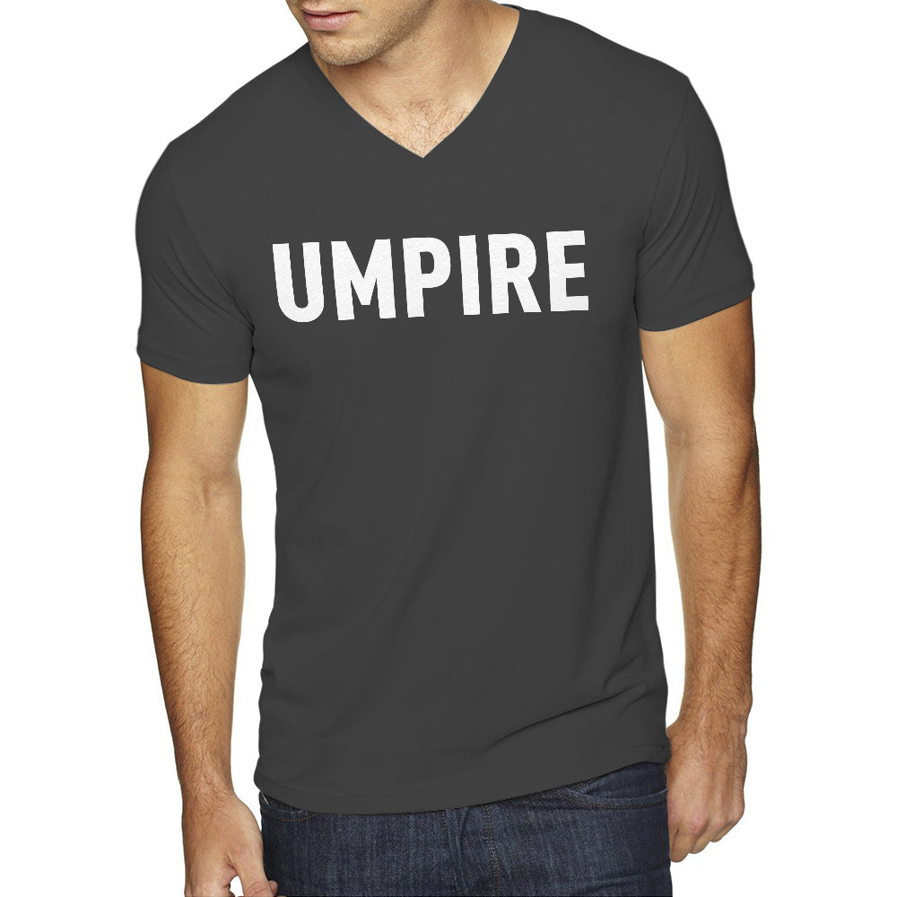 Mens Umpire V-Neck T-shirt