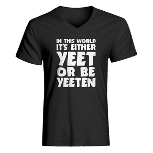 Mens Yeet or by Yeeten V-Neck T-shirt