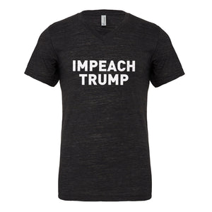 Mens IMPEACH TRUMP Vneck T-shirt