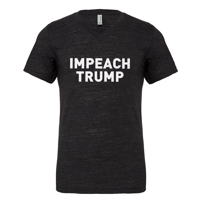 Mens IMPEACH TRUMP Vneck T-shirt