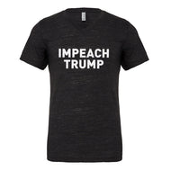 Mens IMPEACH TRUMP Vneck T-shirt