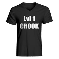Mens Lvl 1 Crook V-Neck T-shirt