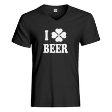 Mens I Love Beer Vneck T-shirt