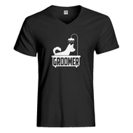 Mens Groomer Vneck T-shirt